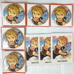 あんスタ ぱしゃっつ 缶バッジ 9周年 真白友也 8点