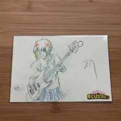 16.ヒロアカ　耳郎響香　ポストカード　原画　アニメイト特典
