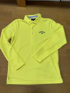 ボタンダウン☆長袖ポロシャツ☆キャロウェイ