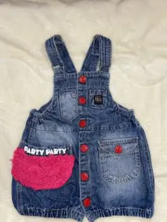 デニム ジャンパースカート