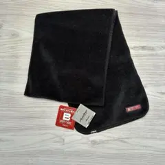 【新品】Mizuno ブレスサーモ　マフラー　ネックウォーマー　黒　男女兼用