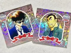 名探偵コナン コナンカフェ 30周年記念 ラメステッカー 松田陣平 伊達航①