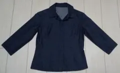 デニム　ブラウス