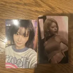 LESSERAFIM PUREFLOW HMV ラキドロ トレカ サクラ 2枚