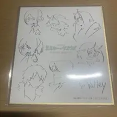 映画 銀河特急 ミルキー☆サブウェイ 各駅停車劇場行き 入場者特典 ミニ色紙