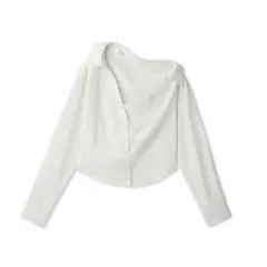 未着用　SNIDEL アシメントリーシャツのサムネイル