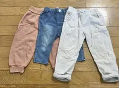 まとめ売り　ボトムス　95サイズ　3枚セット