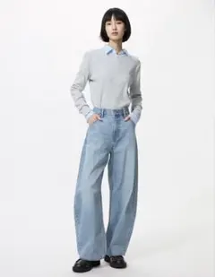 バギーカーブジーンズ　23インチ