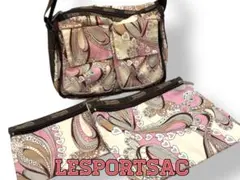 最終価格１月中まで掲載LESPORTSAC ペイズリー柄 ショルダーバッグ
