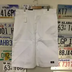 新品未使用 Dickies ディッキーズ ハーフパンツ 36サイズ ホワイト