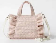 ピンク トートバッグ