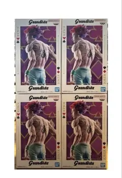 【新品未開封】ハンターハンター Grandista ヒソカ フィギュア4体セット