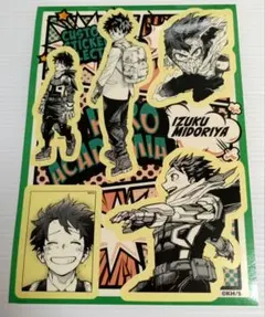 僕のヒーローアカデミア ヒロアカ カスタムステッカーコレクション 緑谷出久 デク