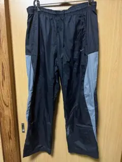 Nike XL ストレートパンツ 黒/グレー