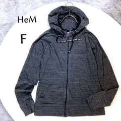 HeM sports ヘム スポーツウェア パーカー グレー F