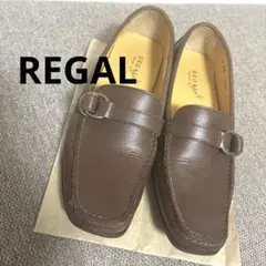 REGAL レディース ローファー ブラウン 23cm