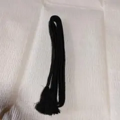 黒の編み込み帯締め　ケース無し
