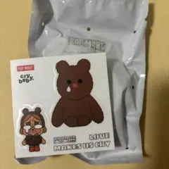 クライベイビー　ぬいぐるみバッジ　ポップマート