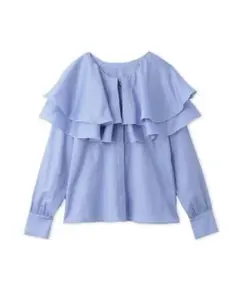 ケープブラウス