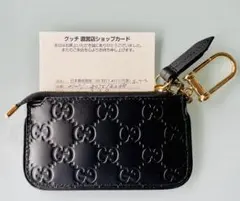 グッチ　シグナチャーレザー　キーケース　財布