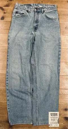 デニム 古着 90s Levi’s リーバイス 562 Student 学生 青