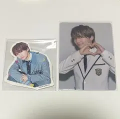 なにわ男子 藤原丈一郎 HARDWORK トレカ＆ステッカー