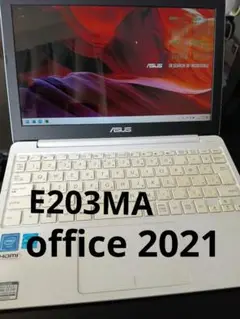 ASUS E203MA-4000W Office2021 win11