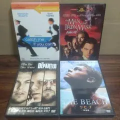DVD レオナルド・ディカプリオ主演映画まとめ　 4作品セット　キャッチミー、他
