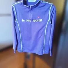 le coq sportif ゴルフ用長袖シャツ Lサイズ 紫