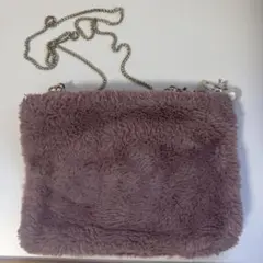 ヘザー ファーバック ピンク