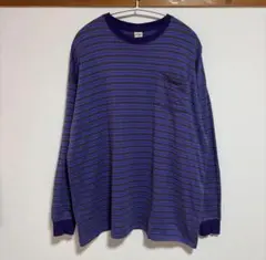 SUNDAYS BEST BORDER L/S POCKET TEE Lsize - メルカリ