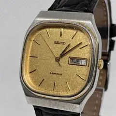 ◇良品 稼働 Seiko メンズ 腕時計 1976年製 ヴィンテージ 梨地仕上げ 