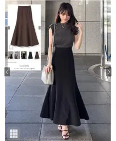 GRL グレイル　マーメイドフレアスカート