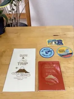 トラベラーズノート　エアポート　リフィル　ステッカー付き