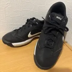 未使用品 NIKE ナイキ 黒スニーカー 25.5cm