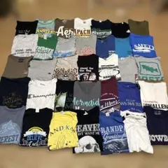 1 古着 Tシャツ まとめ売り 37点 ビッグサイズ 転売 ベール アメカジ 卸