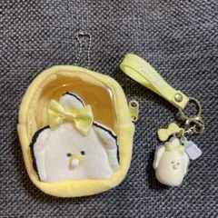 つぶらな瞳のなまがき べびーなまがき ミニポーチ キーホルダー 2点セット 黄色