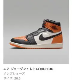 Nike Air Jordan 1 Retro High OG シャタバ　8.5