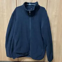 UNIQLO フリース　ブラック　XL