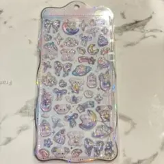 【正規品】ちゅるきら わんわんボンボン ボンボンドロップシール　オーロラ