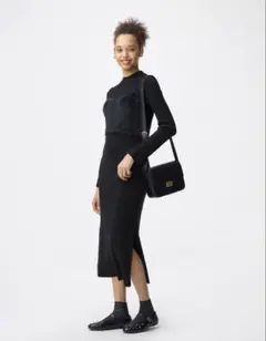 GU 2ピースビスチェセットワンピース