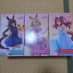 ウマ娘　ラウンドワン限定フィギュア　3体セット