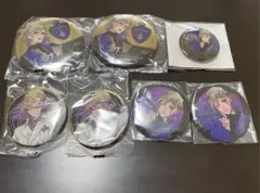 ツイステ　缶バッジ　ヴィル　一番くじ　セット