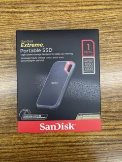 新品　SanDisk Extreme Portable SSD 1TB 本体のサムネイル
