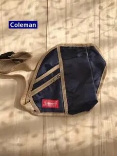 coleman コールマン　マルチウエストポーチ　ボディーバッグ navy