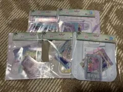 プリキュア一番くじ　H賞ジッパーバッグ&ステッカー