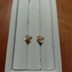 スタッズピアス モーブッサン（MAUBOUSSIN）ダイヤモンド×K18ピアス