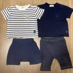 【夏服 まとめ売り】POLO Baby 、赤ちゃん本舗、西松屋4点セットのサムネイル