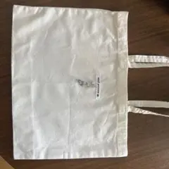 minä perhonen 刺繍エコバッグ ホワイトのサムネイル