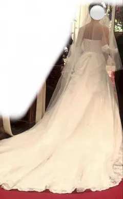 ロング無地ベール　Authentique